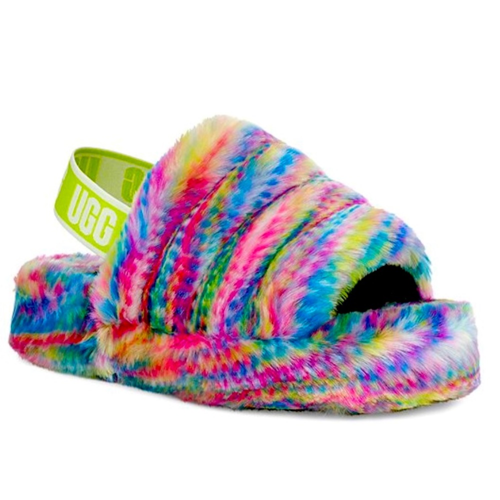 Multi Colored UGG Slippers